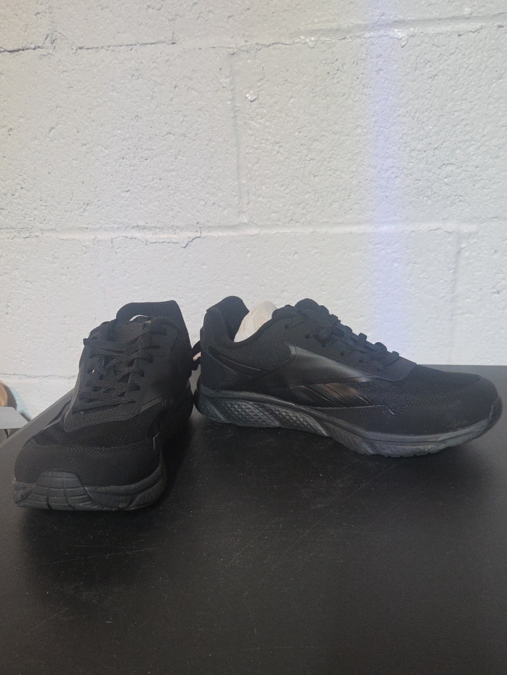 Reebok Men's All-Black Breathable Running Shoes